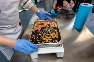 Gelato ice cream making