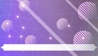 Colorful pattern with triangles, line., circle, with gradient. For your business, advert, wallpaper. Vector illustration. Creative gradient color.