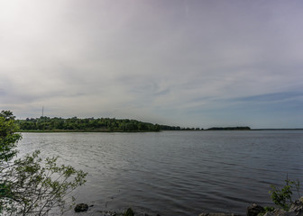 View of the river and forest