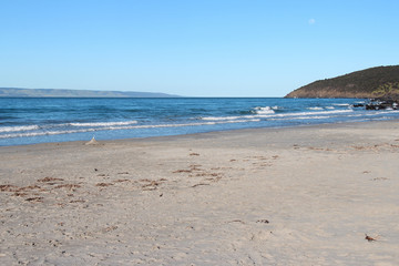 Fototapeta na wymiar littoral in penneshaw on kangaroo island (australia)