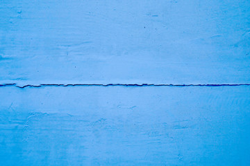broken blue cement wall background