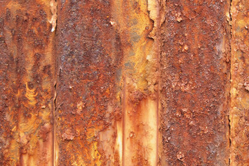 Old zinc wall surface Fence