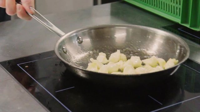 cooking celery in pam