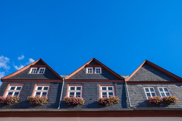 Typische Schieferhäuser in Weilburg