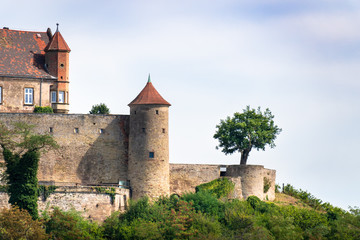 Fototapeta na wymiar the beautiful Stettenfels Castle