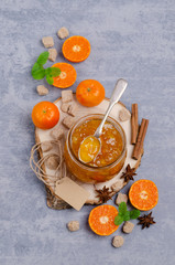 Orange marmalade with peel