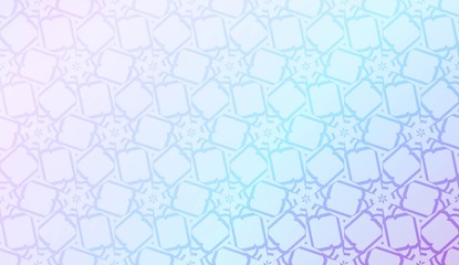 Naklejka premium Geometric pattern with pastel color Gradient Color Background Wallpaper. For Your Design Ad, Banner, Cover Page. Vector Illustration.