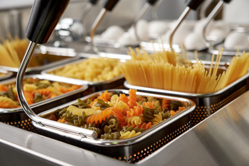 Steam electric stove. Kitchen Industrial Equipment. Catering