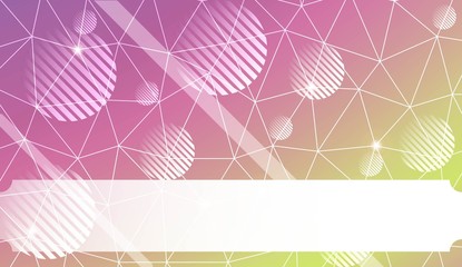 Pattern with abstract line in polygonal pattern with triangles style. For interior wallpaper, smart design, fashion print. Vector illustration. Creative gradient color.