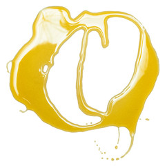 Round yellow olive shape