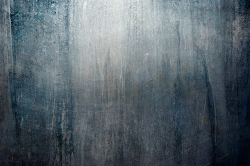 Old blue grungy background or texture