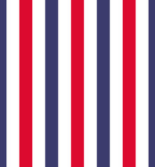 Stripe Seamless pattern for Independence USA day