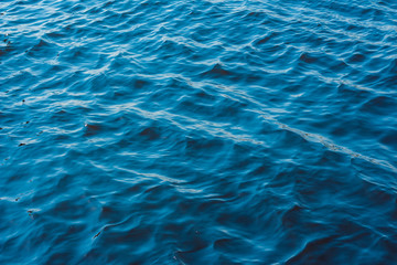  Beautiful, gentle blue sea background