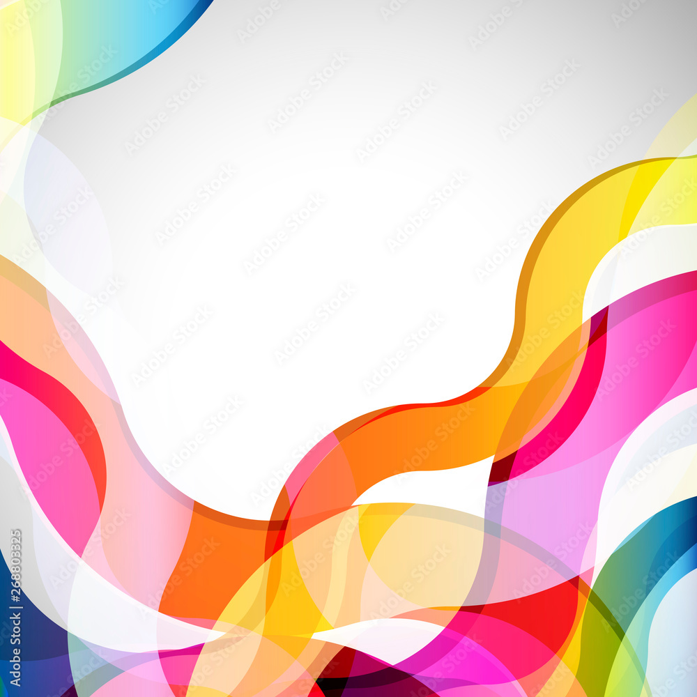 Poster abstract  background with design elements. vector