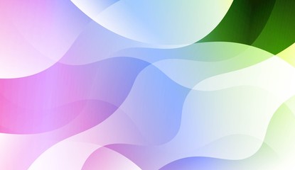 Futuristic Style With Wave Geometric Design, Shapes. For Elegant Pattern Cover Book. Vector Illustration with Color Gradient.