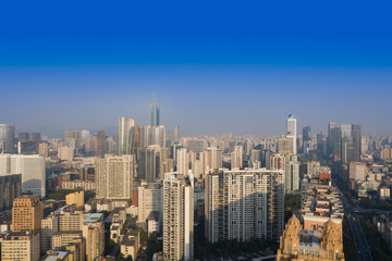 Fototapeta na wymiar Guangzhou city view in China