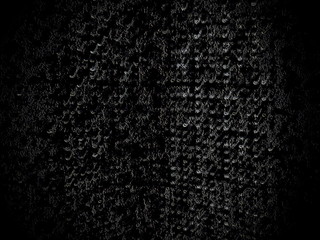 black abstract background with space for text or image