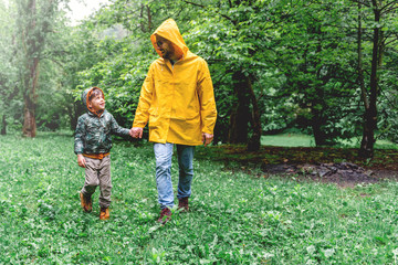 Spending day with my son in nature