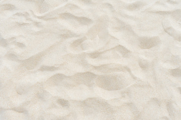 Fototapeta na wymiar Full Frame Shot Close up Of Sand Texture On The Beach Sea In The Summer Sun.