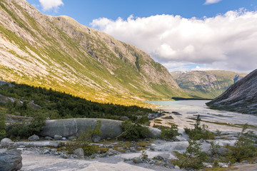 Nigardsbreen Glacier in Laerdal in Norway