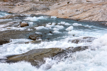 Nigardsbreen Glacier in Laerdal in Norway