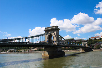 Chain Bridge, Budapest, Hungary 