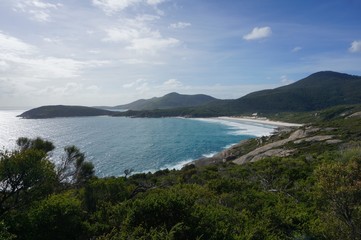 view of the bay of Wilsons Promontory, Australia