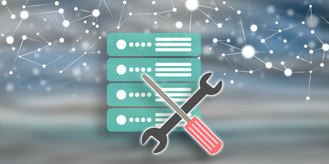 Concept of server maintenance