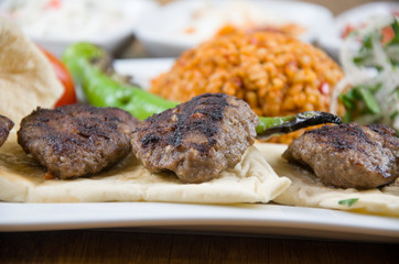 Turkish Grilled meat balls 