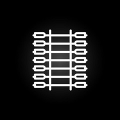 electricity, circuit neon icon. Elements of electricity set. Simple icon for websites, web design, mobile app, info graphics