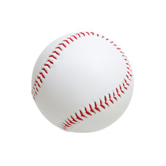 Baseball isolated on white