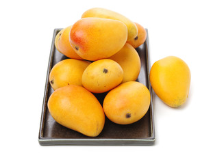 Mango on a white background