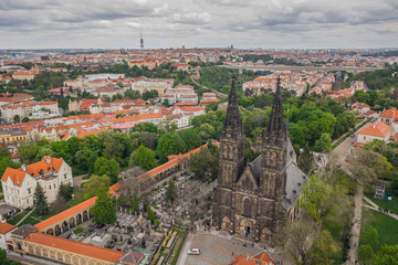 Obraz premium Cathedral of St. Peter and Paul, Vysehrad, Prague