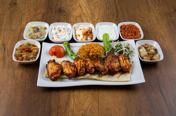 Turkish Chicken Wings and Turkish Appetizers
