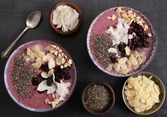Smoothie bowl.