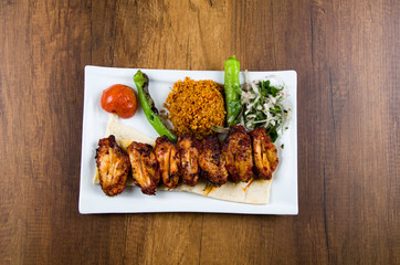 Turkish Chicken Wings and Turkish Appetizers