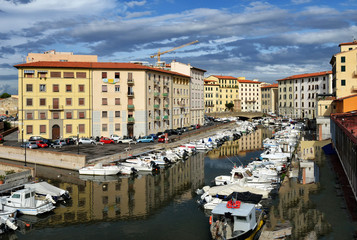 Fototapeta na wymiar Livorno, Tuscany, Italy