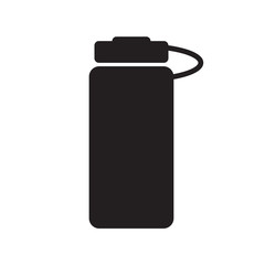 sport water bottle icon- vector illustration