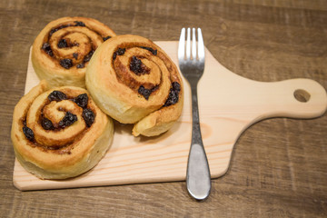 handmade cinamon rolls