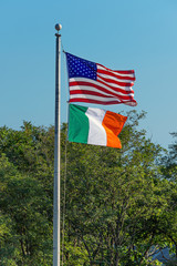 Irish American Flags