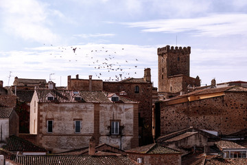 view of the city of caceres