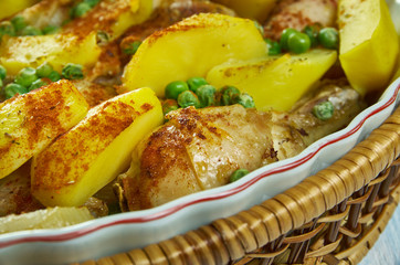 Italian-American Chicken Vesuvio