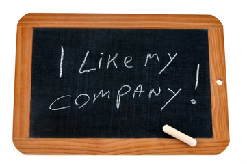 Obraz premium I like my company