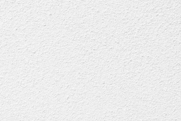 Poster Papier peint en béton White concrete wall texture background cement wall plaster texture for clean material interior design
