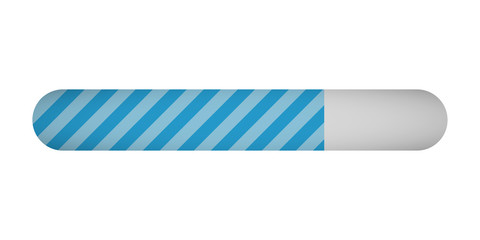 loading progress status bar on white background