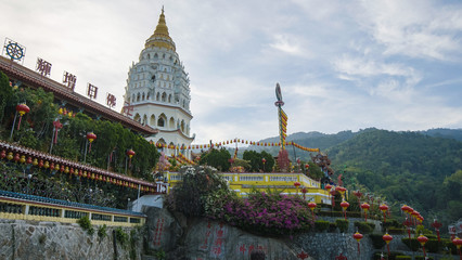 Obraz premium A chinese temple in Penang Malaysia