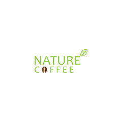 Nature Coffee Logo Design Vector