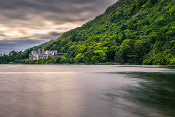 Kylemore Abbey in Ireland and the Pollacapall Lough