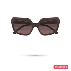 Sunglasses color flat icon for web and mobile design