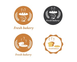 bakery logo vector illustration